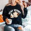 Stay Spooky Sweatshirt, Halloween Sweatshirt, Halloween Gift Hoodie, Womens Halloween Sweatshirt, Spooky Season Shirt, Ghost Halloween